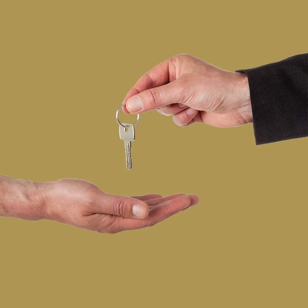 IB Malerservice Schlüsselübergabe